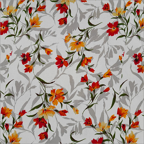 Sublimation Print Taqnic On 100% Polyester Fabric Base Poly Crepe Services