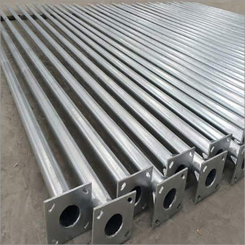 Octagonal Street Light Poles - Metal | Durable Fabrication, High Reliability, Ideal For Large Area Lighting
