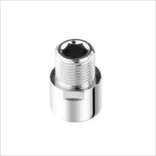 Brass Extension Nipples - Brass Material, Custom-made Designs, Polished Silver Finish | High Tensile Strength, Low Maintenance, Easy Installation