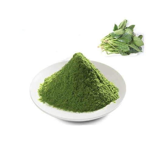 Green Spinach Powder - Raw Material, 20 kg PP Bag, Dried, Vibrant Green Color for Food Industry Applications