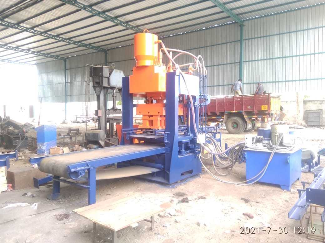 Automatic Fly Ash Brick Making Machine - High-performance Steel Build Efficient Production Capacity Eco-friendly Operation