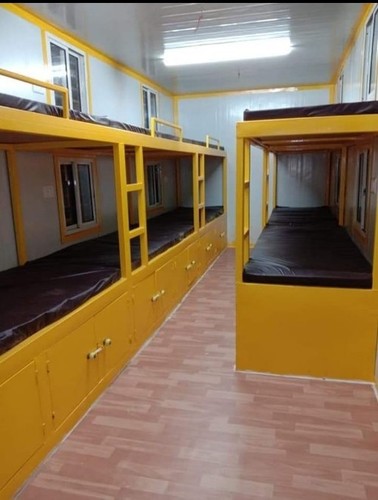 पोर्टेबल डबल डेकर बेड कंटेनर