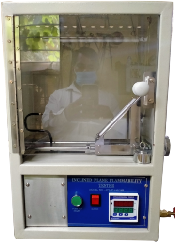 Inclined Flammability Tester - Material: Stainless Steel