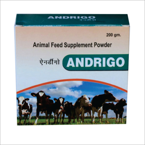 200 gm Andrigo Powder - High-Quality Digestion Management Formula, Liquid Form, Effective Feed Preservatives, Immune System Support, Moisture Nil