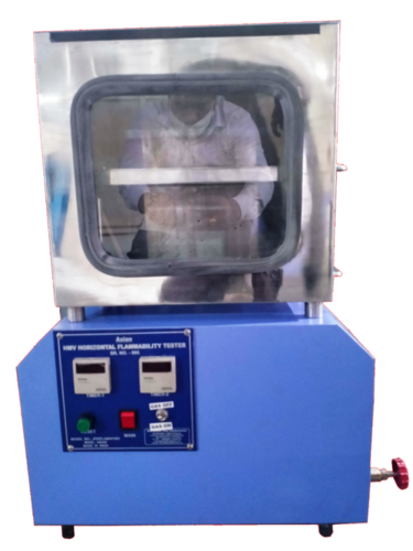 Horizontal Type Flammability Tester