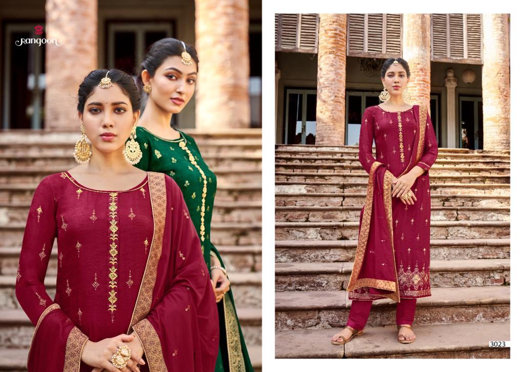 Silk Salwar Suits - Pure Modal Silk With Digital Print Top, Superior Cotton Satin Bottom, Pure Chinon Chiffon Dupatta | Exquisite Handwork Design