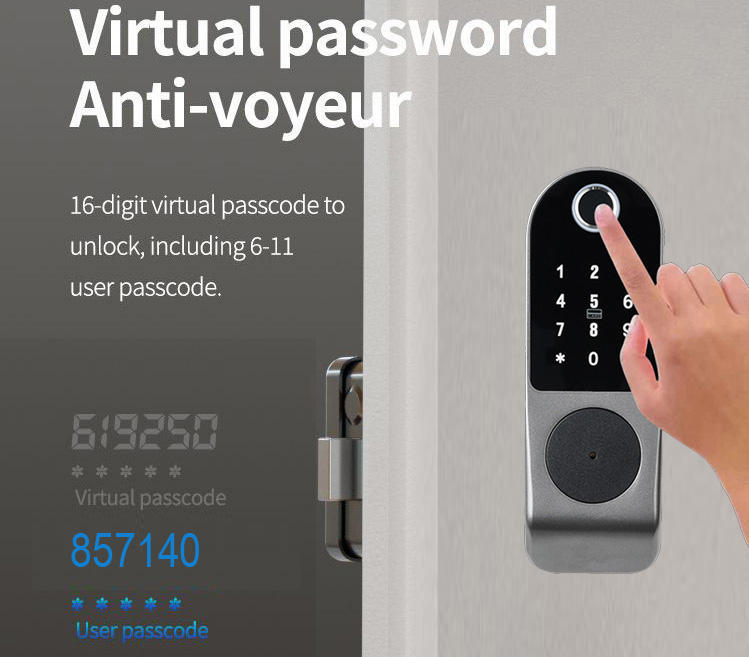 Digital Biometric Rim Lock Application: Door Fitting