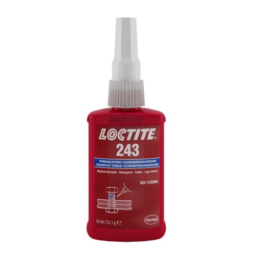 Food Grade Nsf  Loctite Threadlocker 243 50Ml Application: Prevents Loosening On Vibrating Assemblies