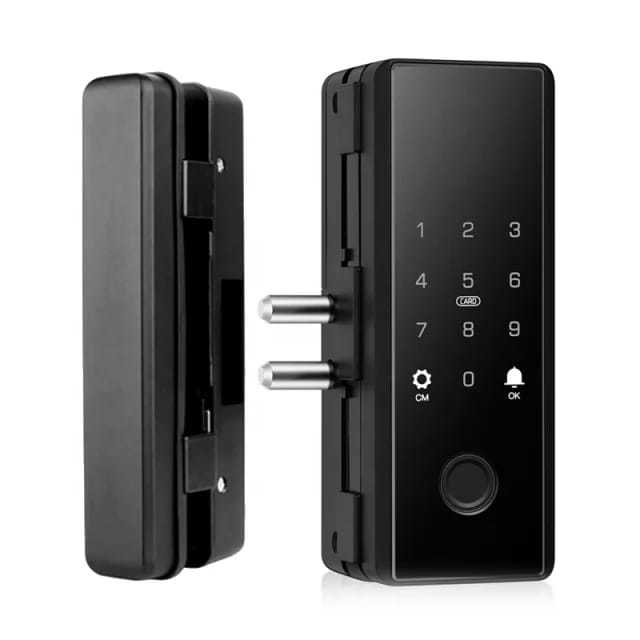 Biometric Glass Door Lock Application: Security