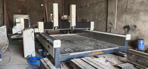 डबल हेड स्टोन राउटर मशीन