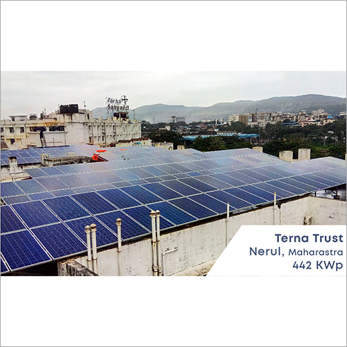 442 केडब्ल्यूपी ऑन ग्रिड सोलर रूफटॉप सिस्टम