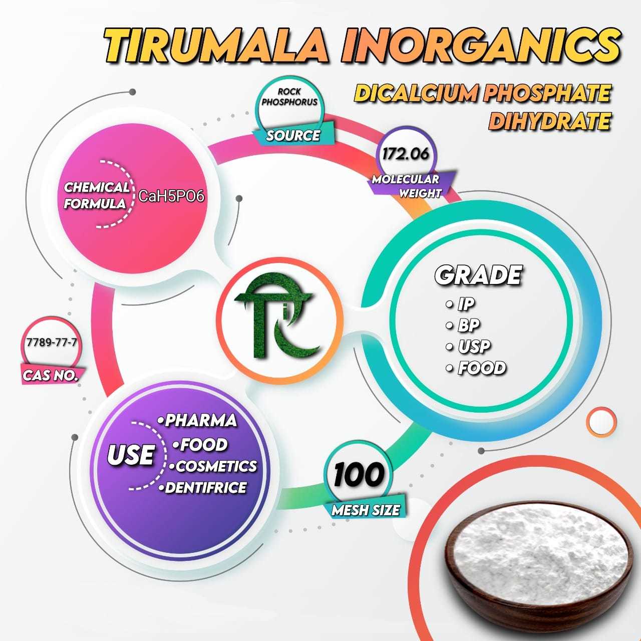 Dicalcium Phosphate - Application: Industrial