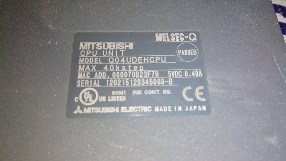 Mitsubishi Q04udehcpu Cpu Module