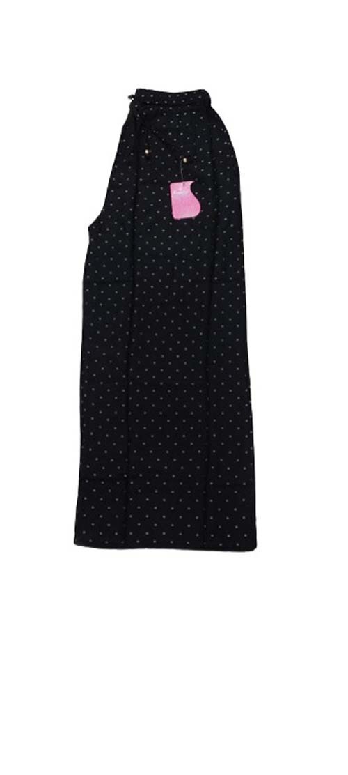 Ladies Embroidered Palazzo - Golden Buti Embroidery, One Side Pocket, Dori Waistband With Elastic | Casual Dress, Washable, Cool Pass, Breathable, All Season