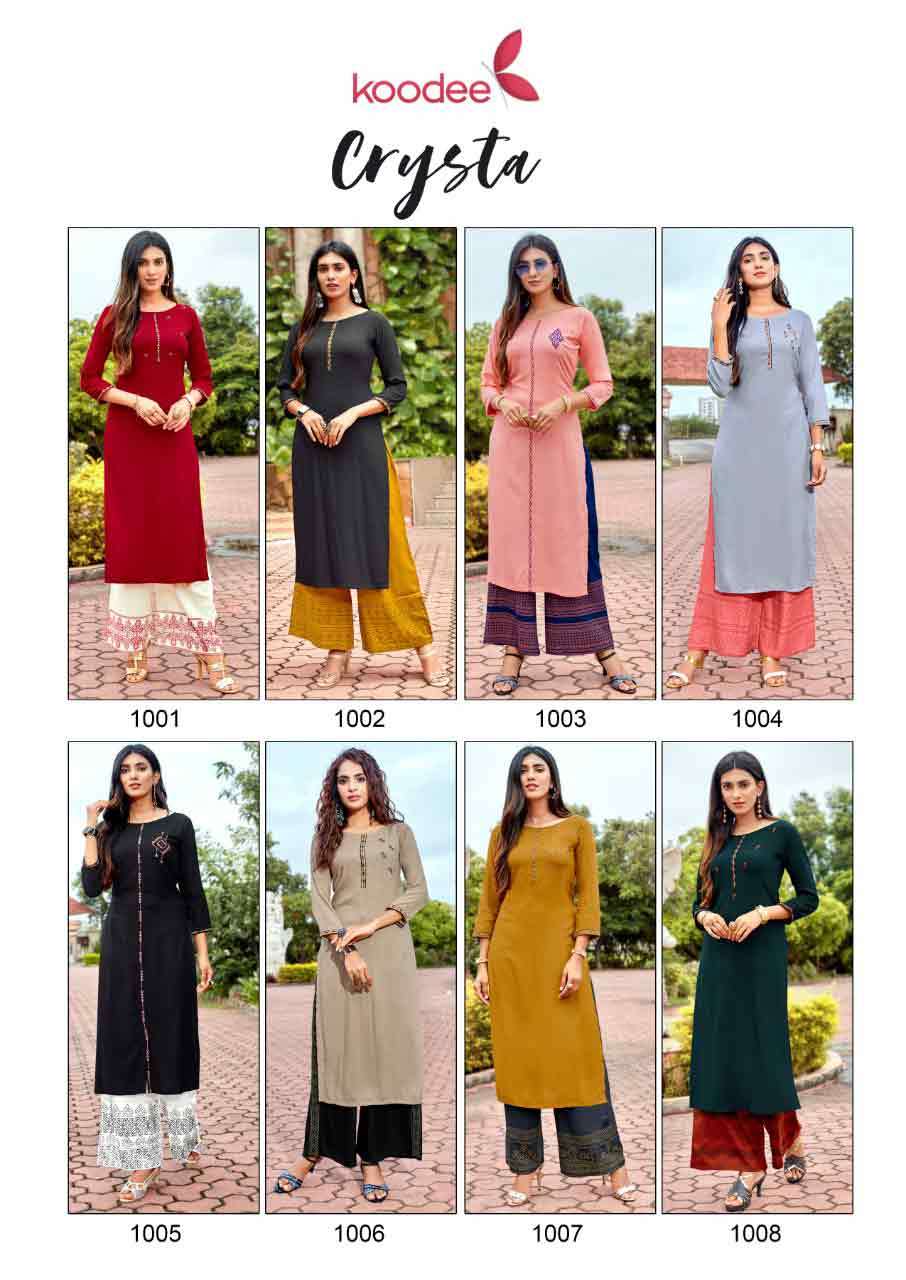 Printed Muslin Kurti Set
