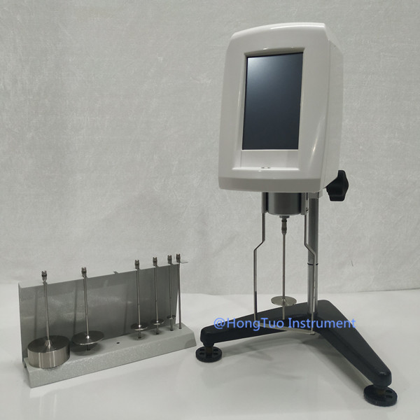 Touch Screen Portable Viscosity Meter Professional Viscosity Tester - Color: White
