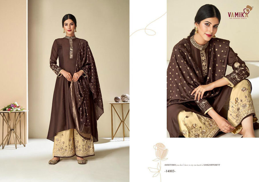 Printed Muslin Kurti Set