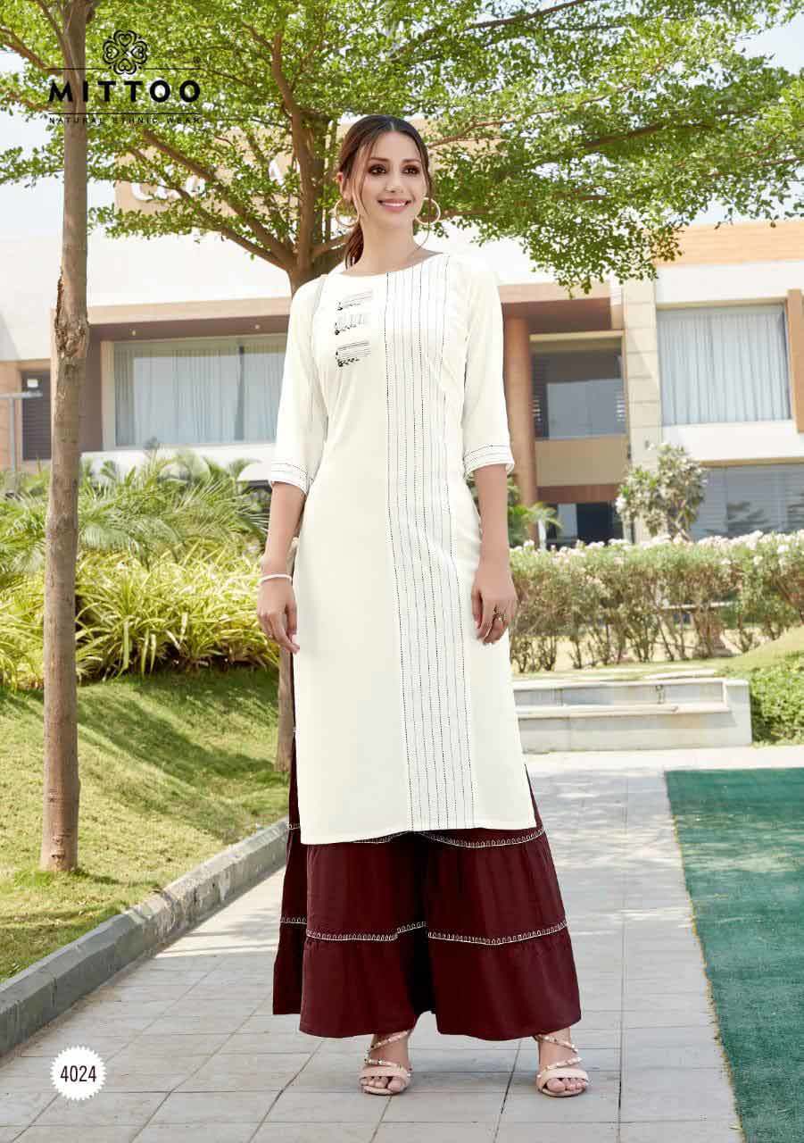 Red Wholesale Rayon Kurti