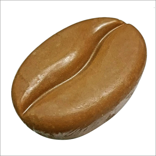 Coffee Soap - 100 gm Oval Bar, Fresh Scented, Natural & Organic Ingredients, Antioxidant-Rich, Anti-Aging & Sun Protection Benefits