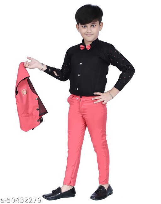 Baba Suit - Cotton Blend, Multiple Sizes | Pink, Stylish Design, Comfortable Fit, Durable Material, Easy To Wear, Perfect Gift