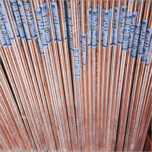 Copper Bonded Rod - Copper Bonded Steel, Various Sizes Available, Polished Finish | Unmatched Resilience, Rugged Strength, Optimal Safety for Electrical Appliances