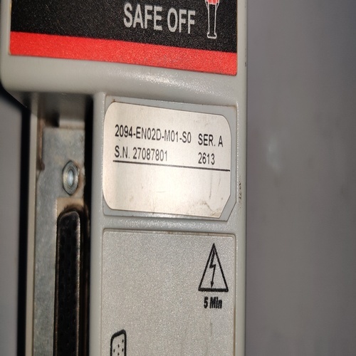 Allen Bradley 2094-en02d-m01-s0 Ethernet/ip Safe Torque-off Control Module