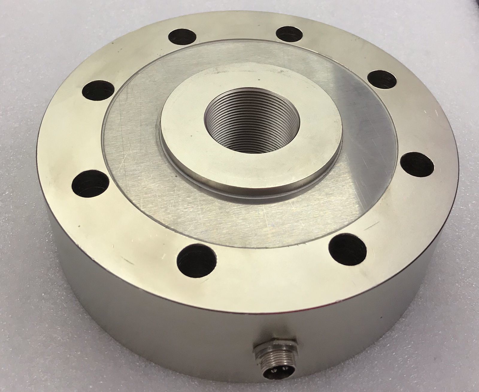 Crane Load Cell - Nickel Alloy Steel, Industrial Silver Load Cell For Precision Measurement