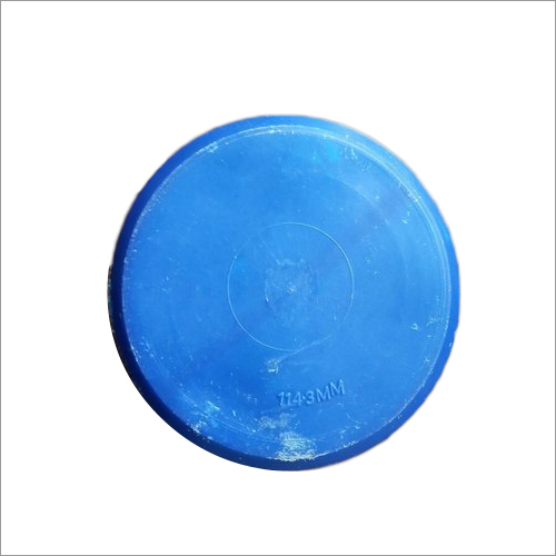 Round Plastic End Cap - Low Density Polyethylene, 3mm Thickness, Blue | Rigid, Round Shape, Dust & Moisture Protection, Easy to Fix & Remove