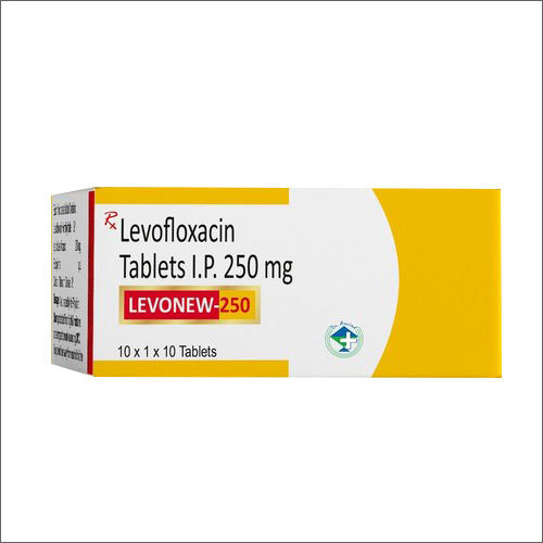 Levofloxacin 250mg Tablets - 10X1X10 Blister Pack | Suitable for Adults and Teenagers, Store in Dry Place, General Medicines