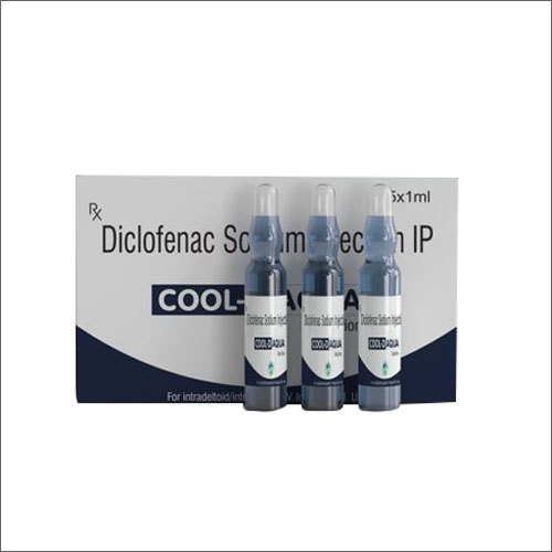 Diclofenac Sodium Injection - 75 MG + 4% Benzyl Alcohol Preservative | Liquid Formulation for Effective Pain Relief, Store in Dry Place