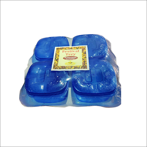 Plastic 4 Pcs Food Container