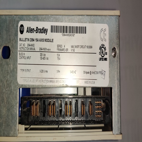 Allen Bradley 2094-am02 Kinetix 6000 Servo Drive Axis Module