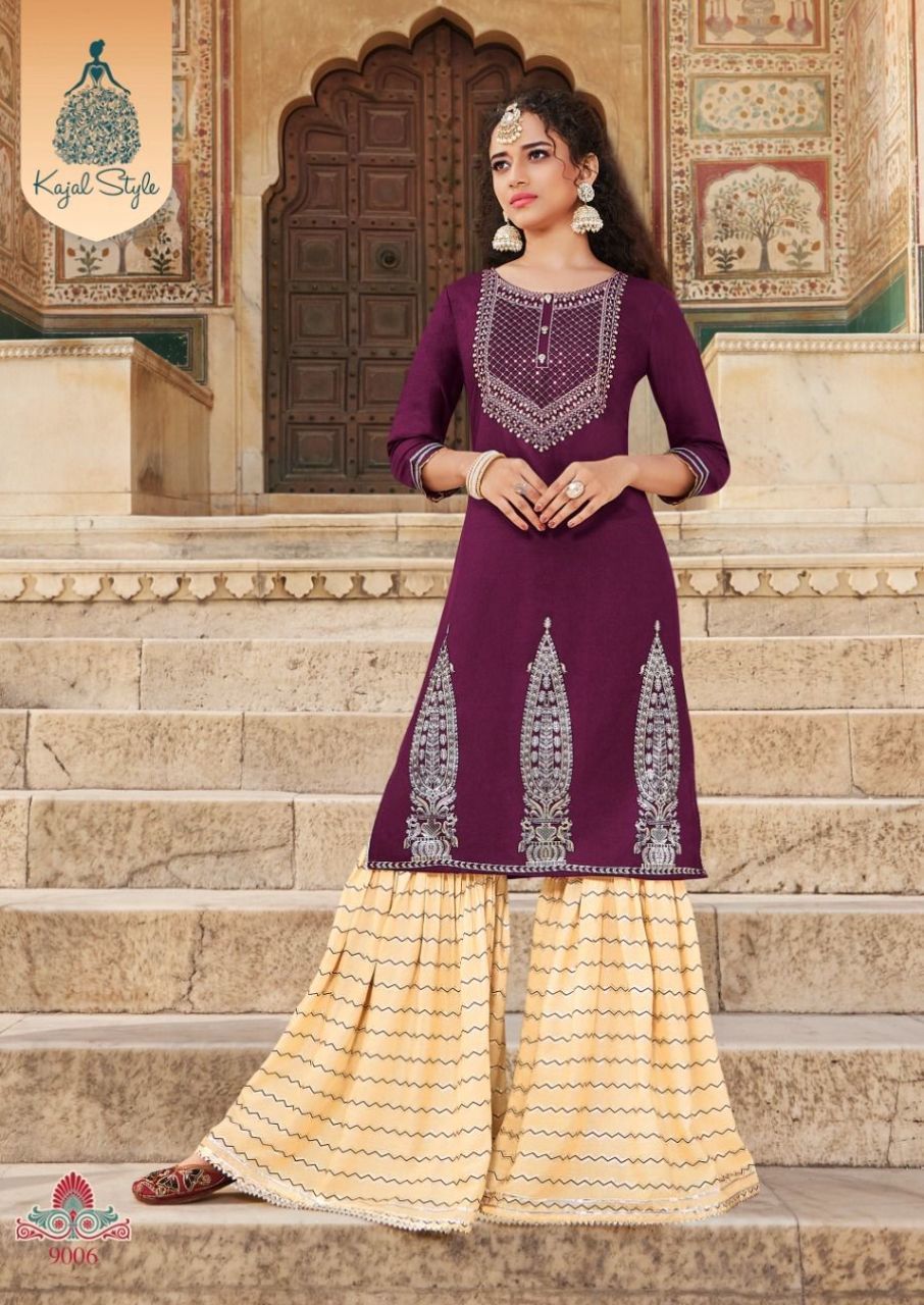 Rasam Muslin Silk Kurti Set - Patola Print With Sequence And Hand Work, Formal Wear With Pant And Banarasi Dupatta | Custom Sizes M-3xl, Spring/summer Collection, Perfect For Casual And Party Wear