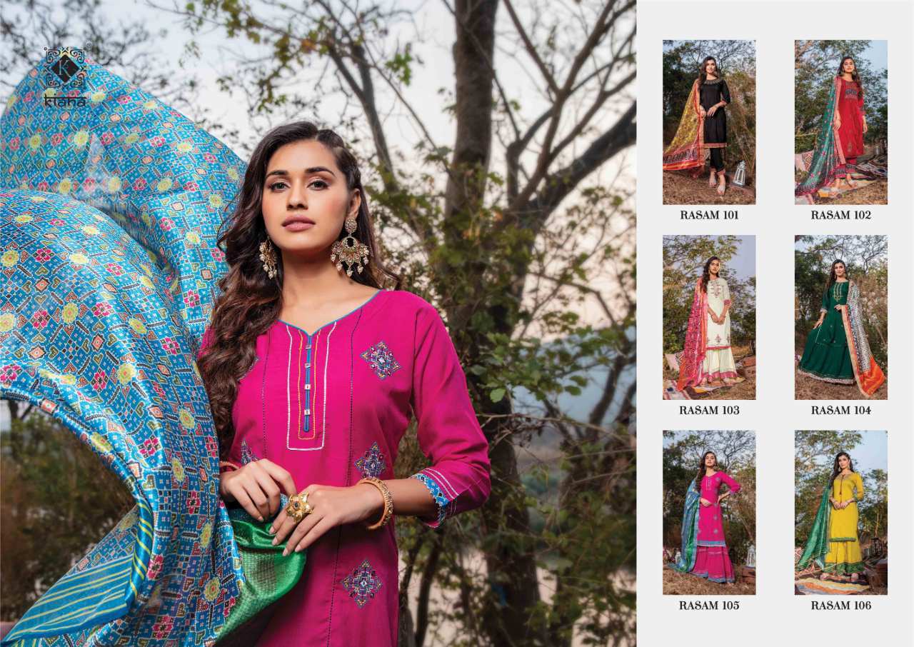 Rasam Muslin Silk Kurti Set - Patola Print With Sequence And Hand Work, Formal Wear With Pant And Banarasi Dupatta | Custom Sizes M-3xl, Spring/summer Collection, Perfect For Casual And Party Wear