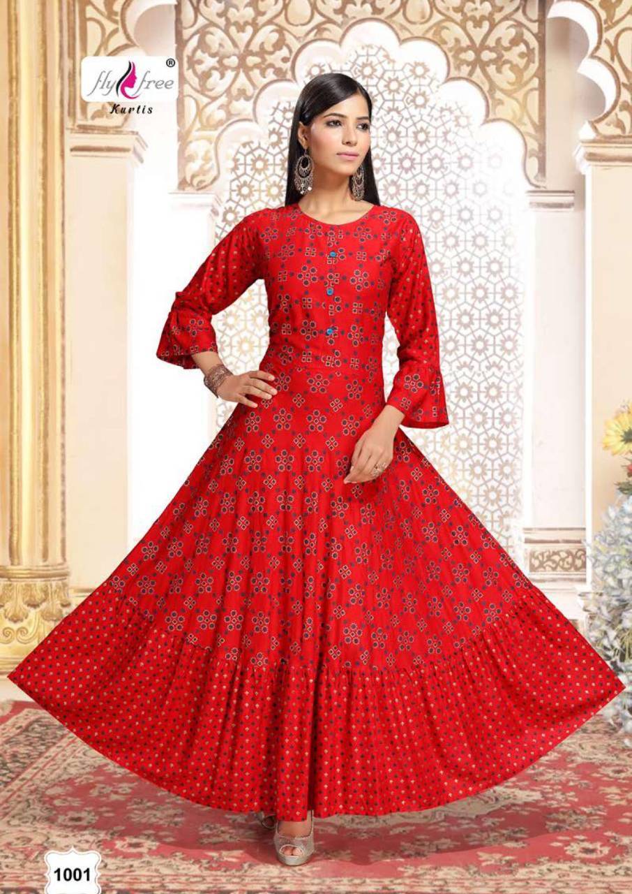 Flavour Gloory Rayon Kurti - Rayon Viscose With Embroidery Work, M(38)-3xl(46) Sizes, Casual & Formal Style, Machine Washable, Ideal For All Seasons