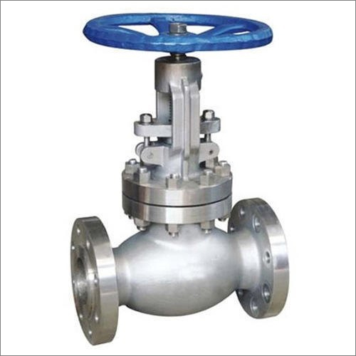 Industrial Stainless Steel Globe Valve - 25 Inch, 312 PSI Test Pressure, Polished Finish, SS 316 Material