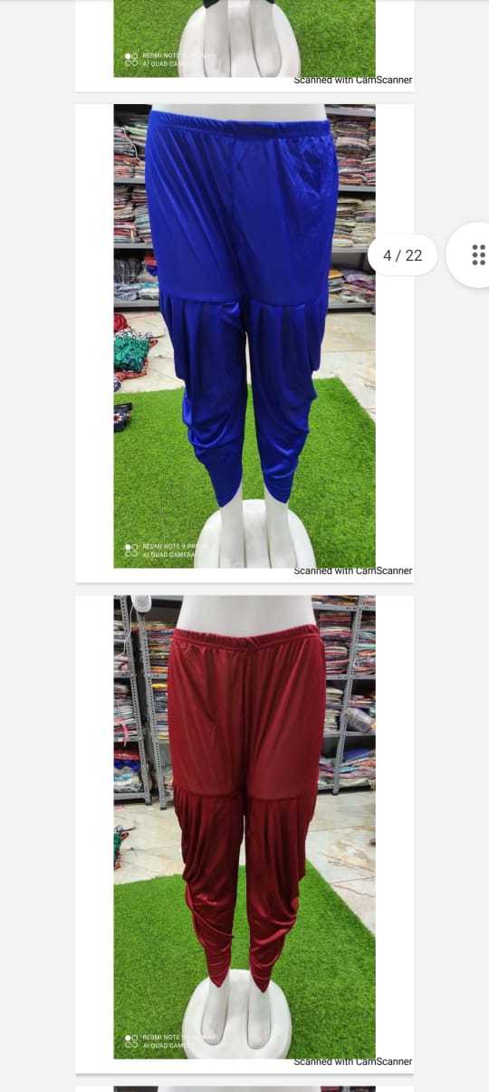 Patyala Dhoti - Mixed Fabric Heavy Sarina One Size Fit All (L Xl Xxl) | Breathable Washable Customized Logo All Season