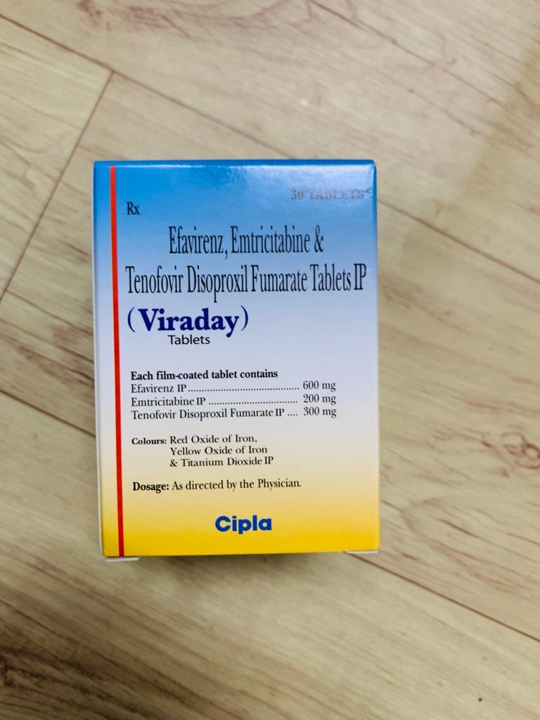 Viraday Tab - Tablet Dosage Form | General Medicine, Recommended For Adults, Prescription-only, Keep In Cool Dry Place