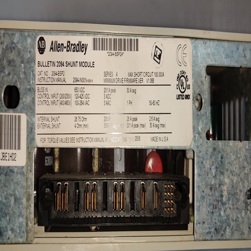 Allen Bradley 2094-bsp2 Kintetix 6000 Servo Shunt Module