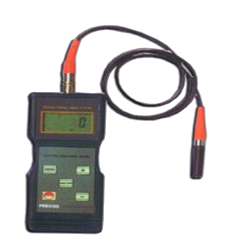 Coating Thickness Gauge - Steel & Plastic Material, Digital Display, Black Color | Ideal for Measuring Coating, Paint, and Zinc Thickness