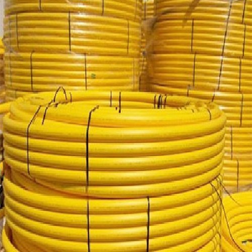 MDPE Gas Pipe - MDPE Material, Socket Joint Connection, Round Section Shape | Durable and Versatile Gas Transportation Solution