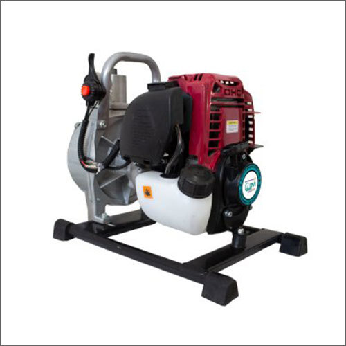 1 Inch 35cc 4 Stroke Portable Petrol Water Pump - Color: Grey