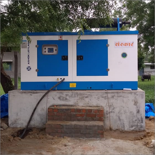 100 Kva Silent Diesel Generator Set - Air-cooled, Single Phase , Electric Start