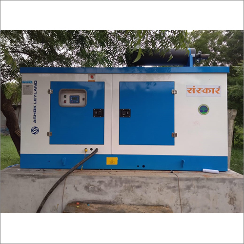 100 Kva Silent Diesel Generator Set - Air-cooled, Single Phase , Electric Start