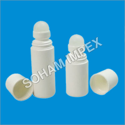 Roll On Bottles - Stainless Steel, 150 ml, 50.2-62.3 mm Diameter, 92.2 mm Height, Round Shape, White Color | Air Dimensional Accuracy