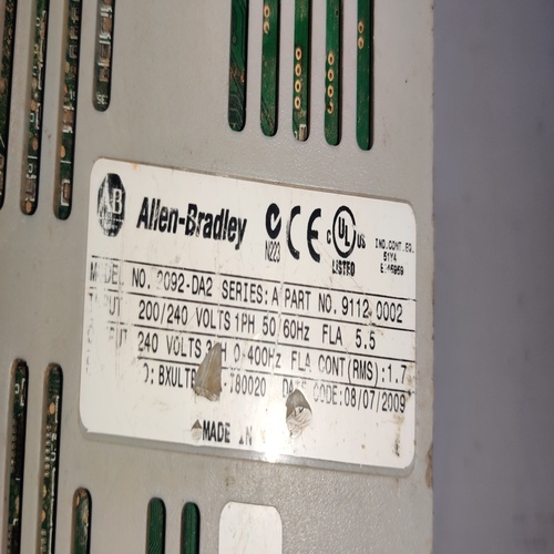 Allen Bradley 2092-da2 Ultra 1500 Digital Servo Drive