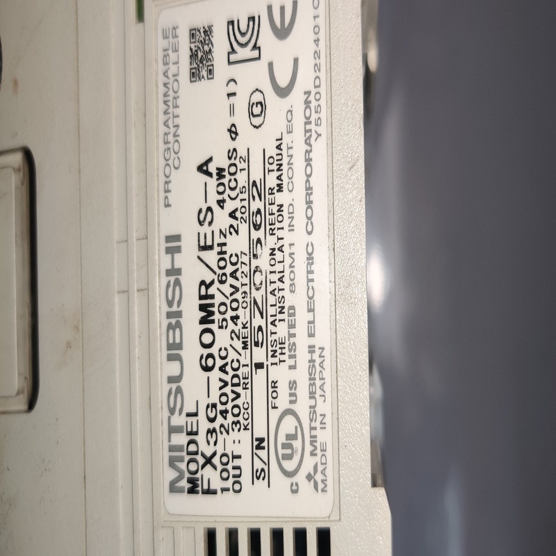 Mitsubishi Fx3g-60mr-es-a Programmable Logic Controller