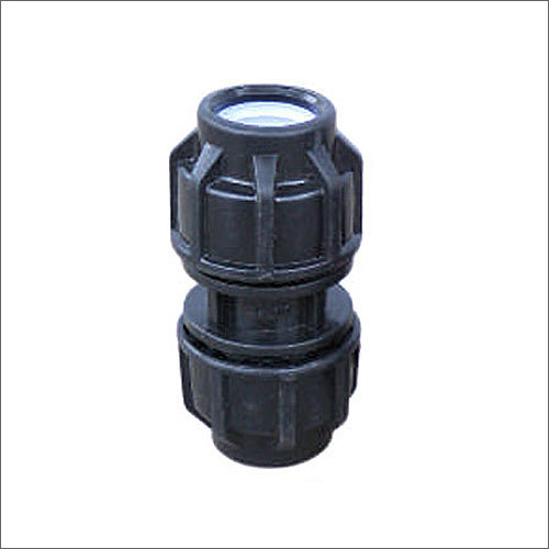 Black Hdpe Pipe Plastic Coupler Joiner