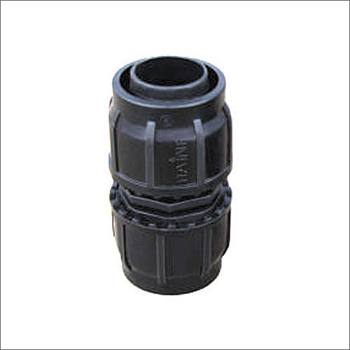 Black Pushfit Joiner For Lldp Pipes