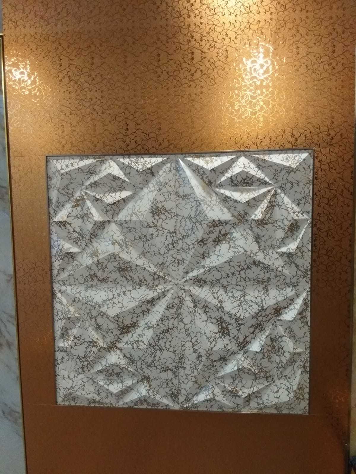 3d Pvc Coloured Textures - 500mm X 500mm X 1mm, Lightweight Waterproof Panels With 3d Designs For Easy Installation And Long Life